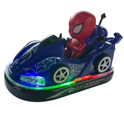 Svetleci auto sa dimom