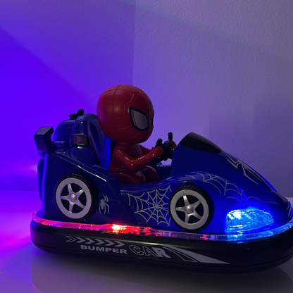 Svetleci auto sa dimom