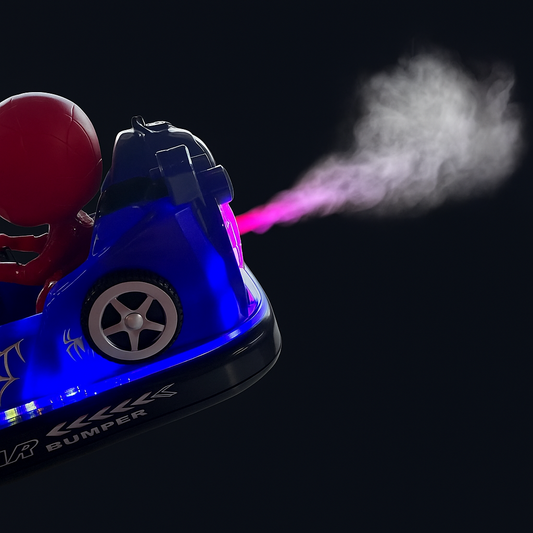 Svetleci auto sa dimom