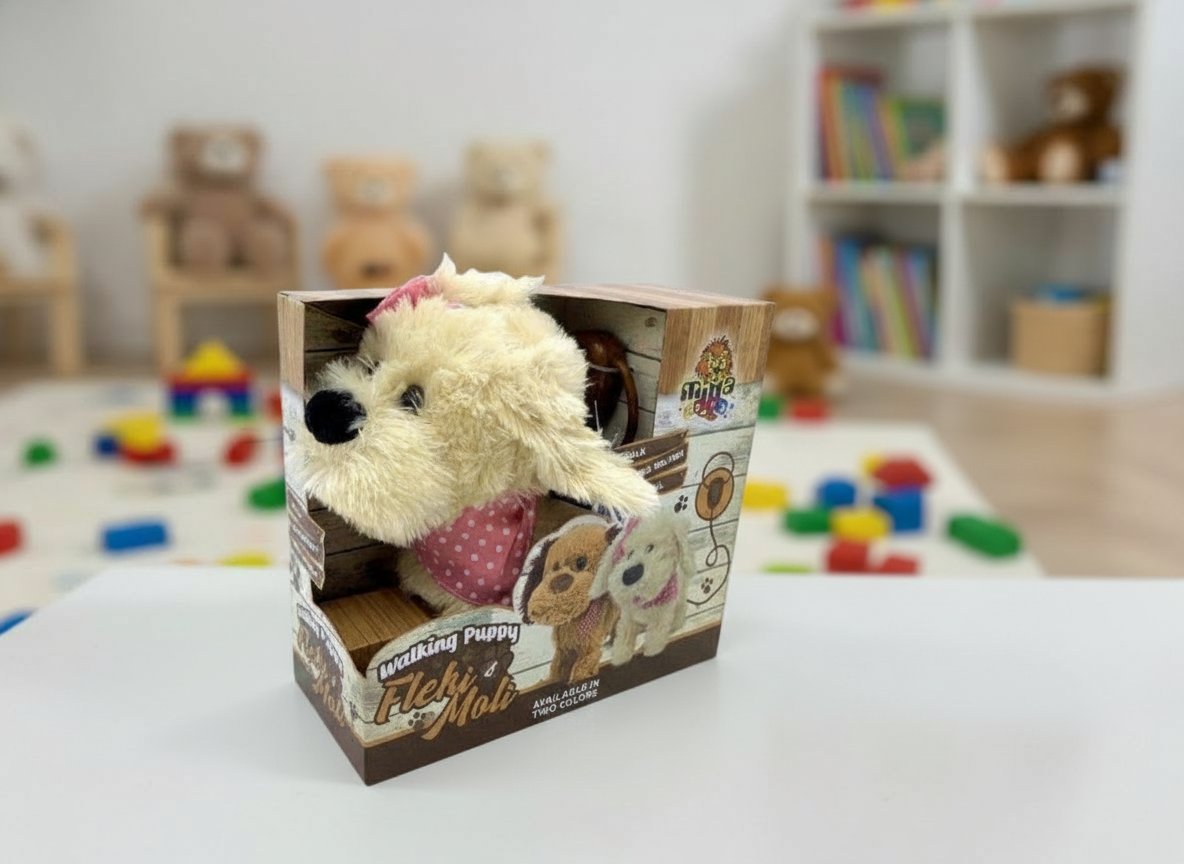 Plišani ljubimac koji šeta i Mjauče-Laje